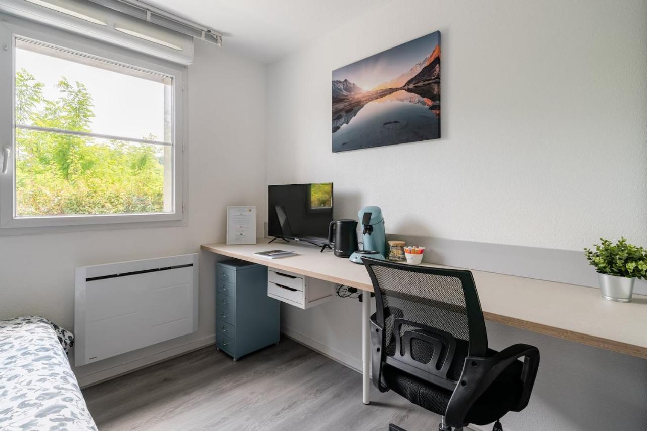 Studio Tranquille et COSY proche Gare Mulhouse Extérieur photo